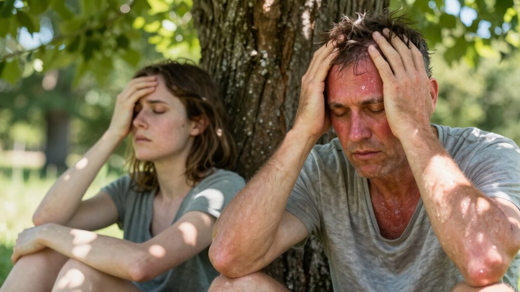 identify dehydration and mental changes