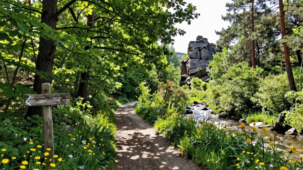 identify landmarks and orient