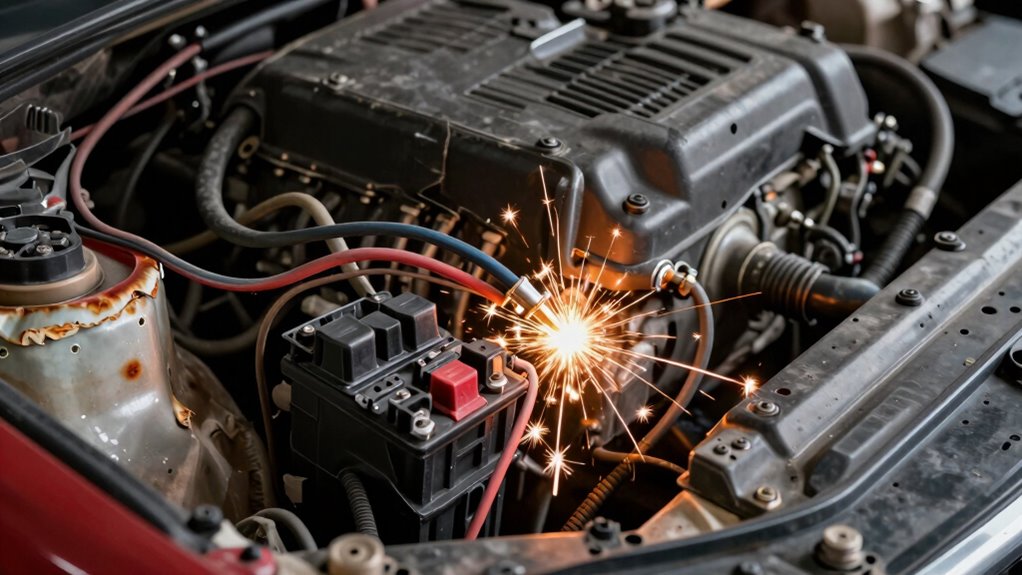 incorrect fuse and relay selection