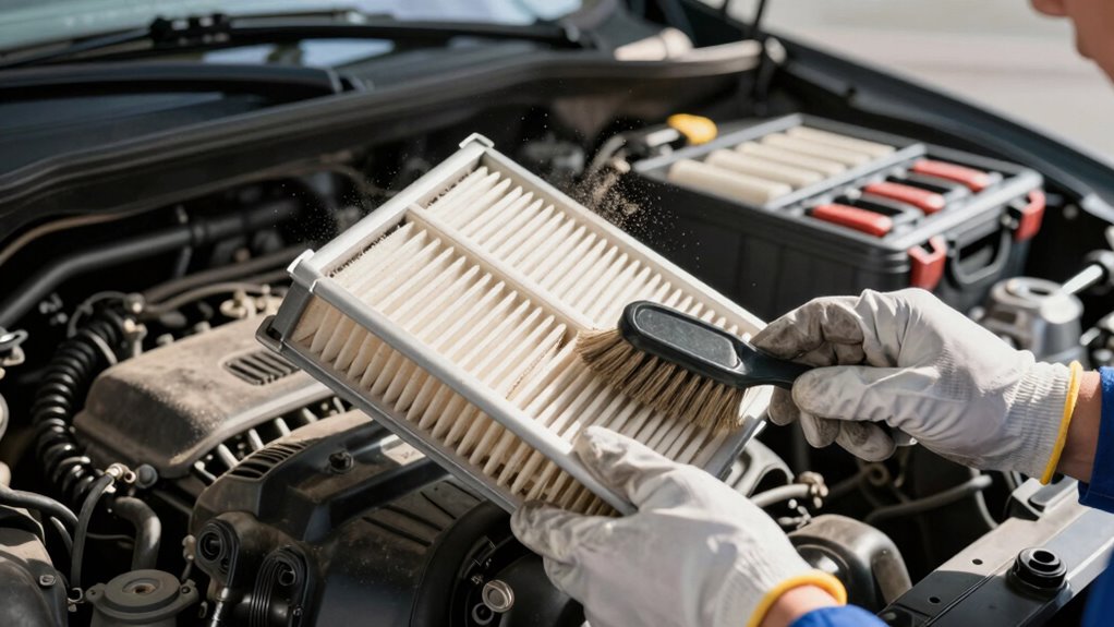 inspect clean maintain filters
