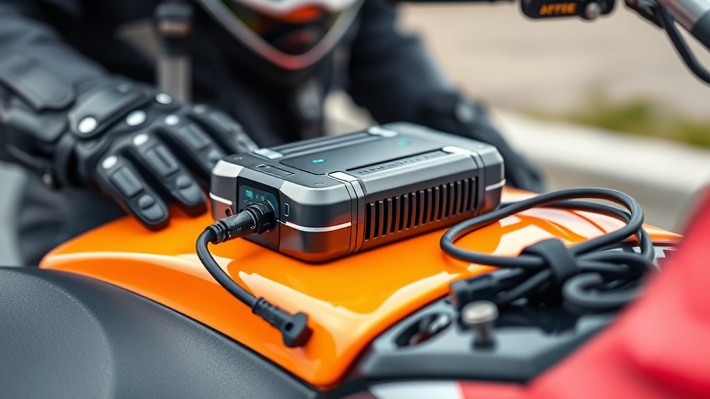 key motorcycle jump starter factors