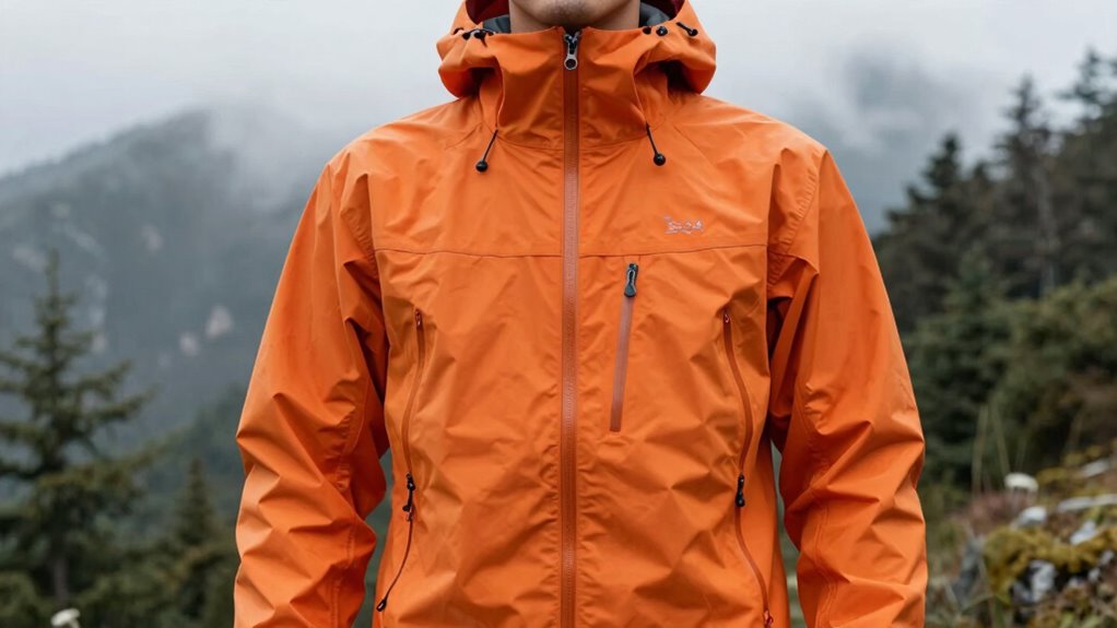 key waterproof jacket features