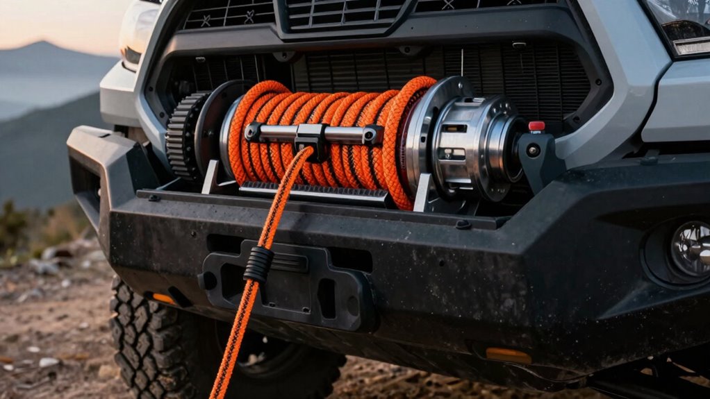 key winch rope selection criteria