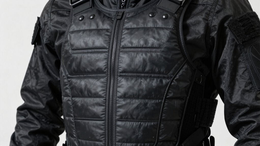 layered armor prevents overheating