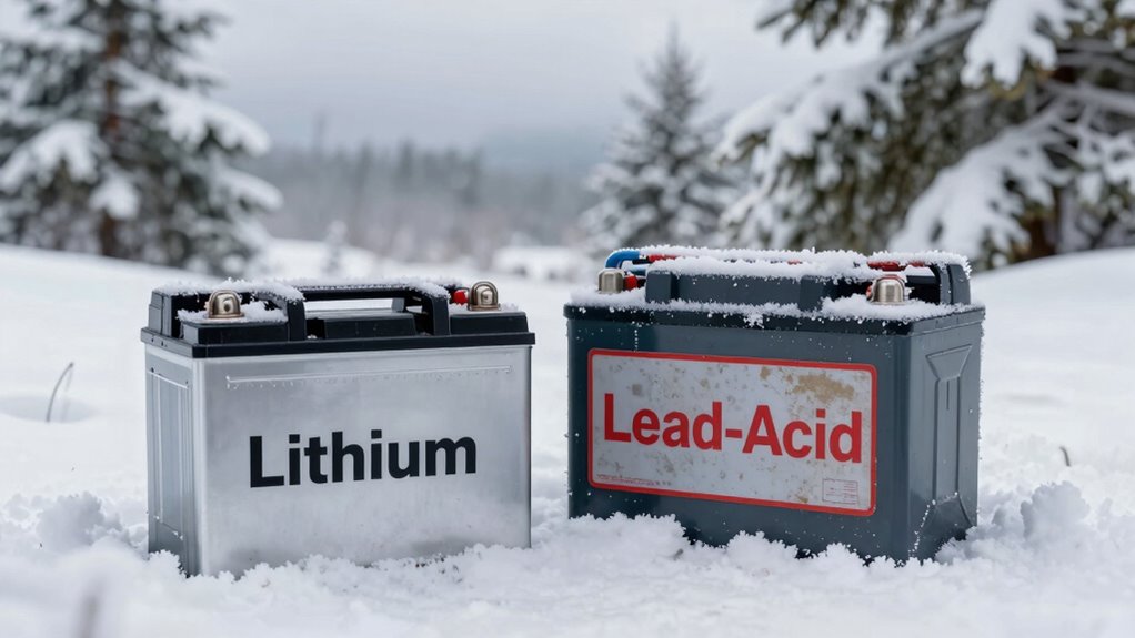lithium batteries excel in cold