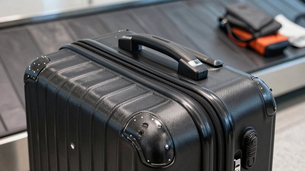 luggage absorbs fuel fumes