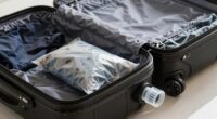 luggage gas odor causes