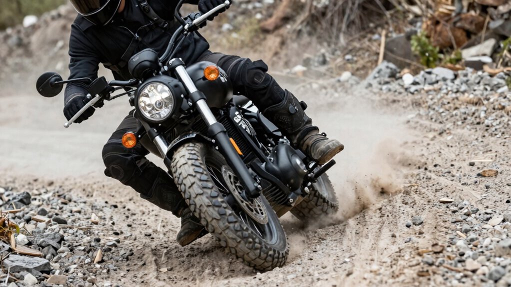 maintain steady controlled riding