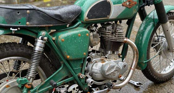 maintaining older trail machines