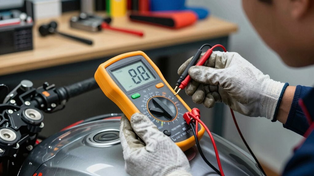 measure battery parasitic drain