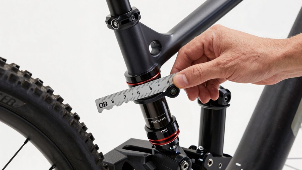 measure suspension sag accurately