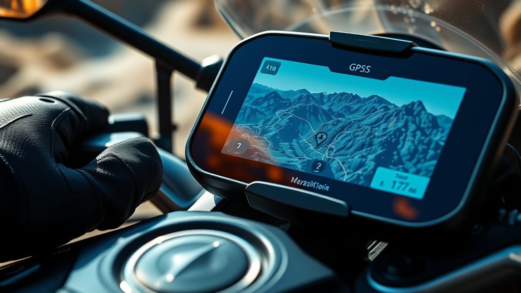 motorcycle gps selection criteria