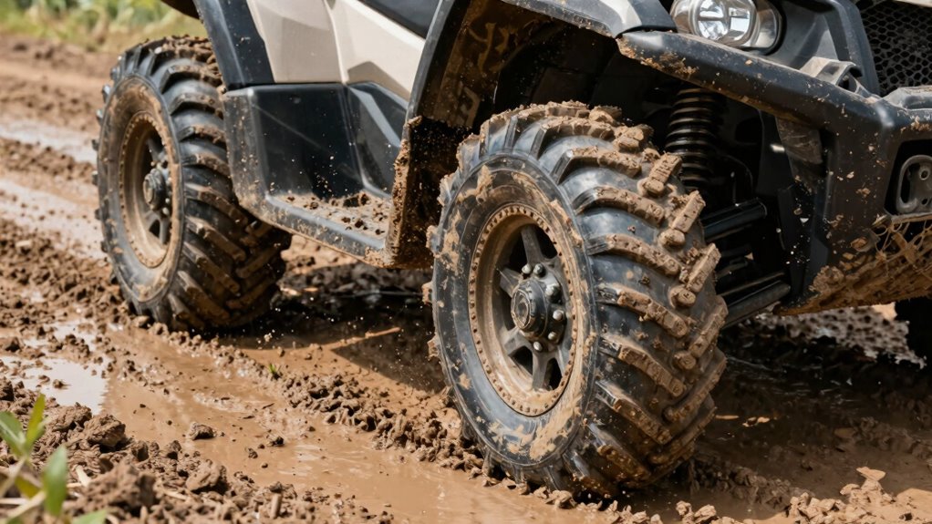 mud riding tire considerations