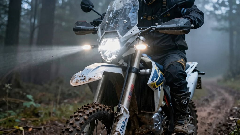 off road motorcycle lighting considerations