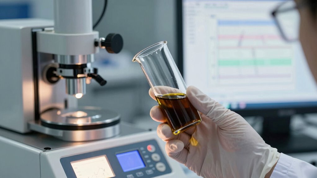 oil analysis reveals wear