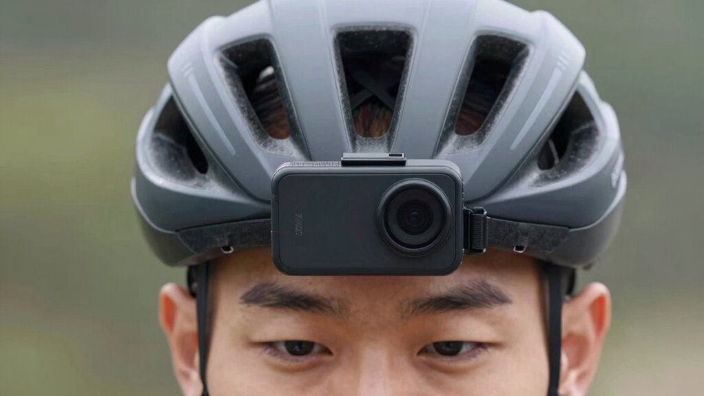 optimal helmet camera placement