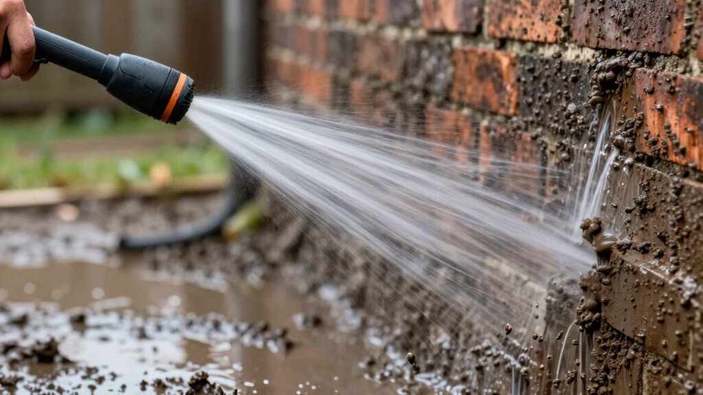 optimal psi for mud cleanup