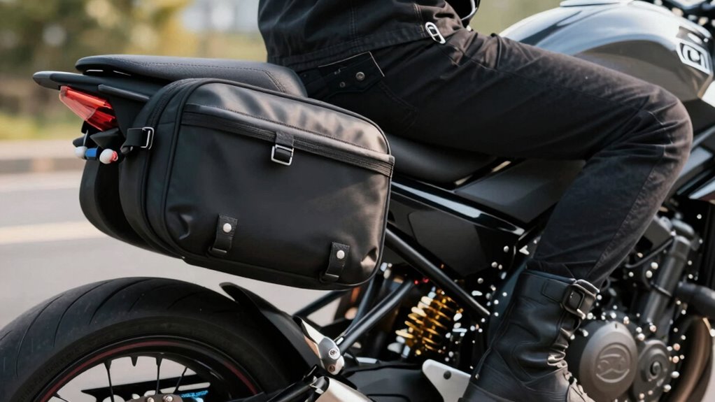 optimal tank bag placement