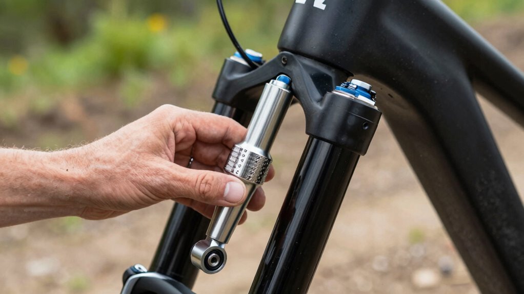 optimize riding suspension settings