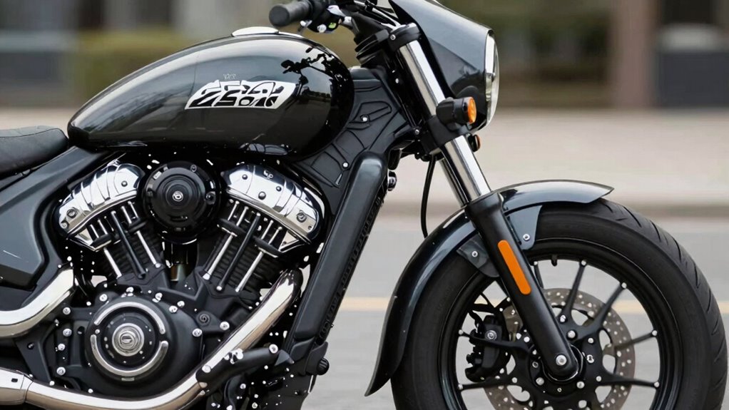 optimized motorcycle geometric design