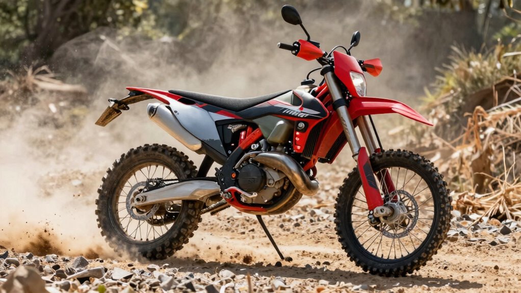 optimized off road motorcycle performance