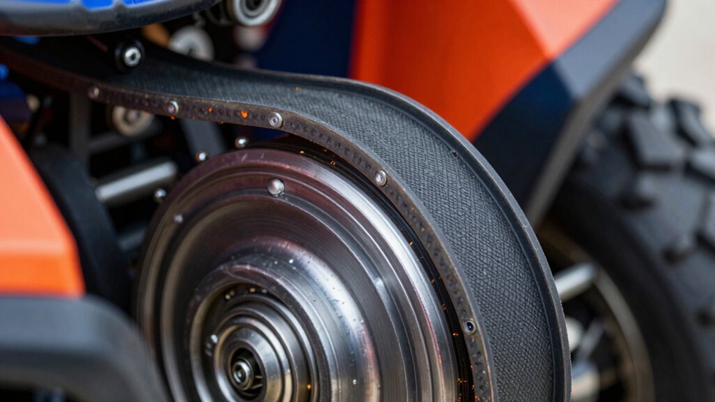 overheating damages belt performance