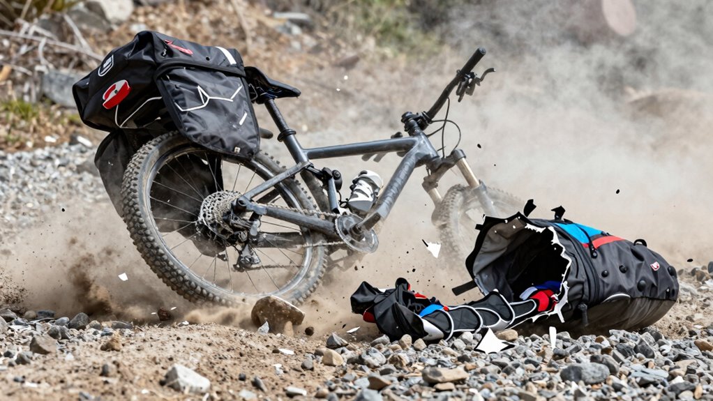 pannier impact and durability