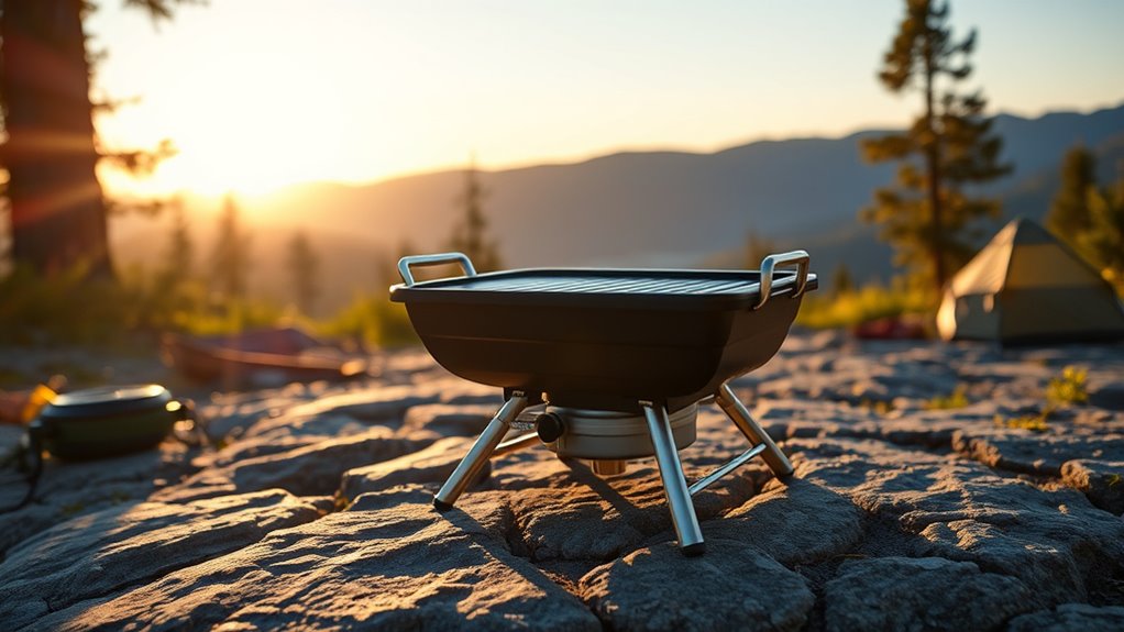 portable durable efficient grill