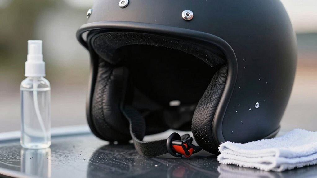 portable helmet odor spray