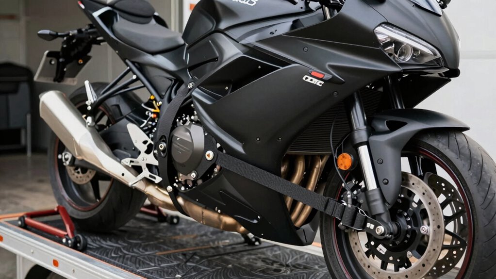 pre transport motorcycle preparation