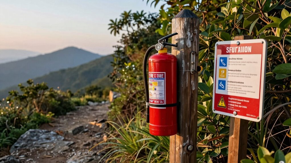 prioritize fire safety outdoors