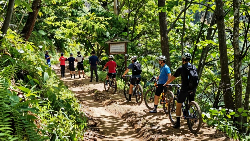 promote respectful trail practices