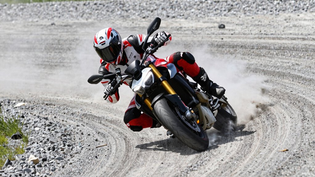 proper gravel cornering technique