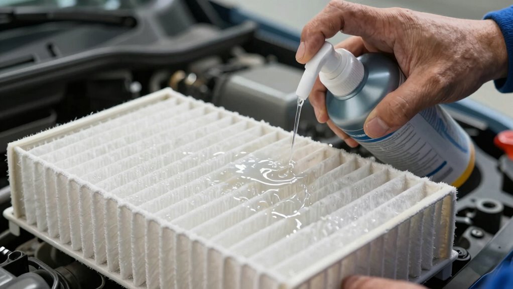 proper oil application technique