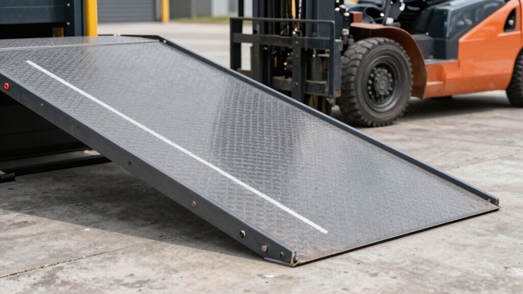 proper ramp safety equipment