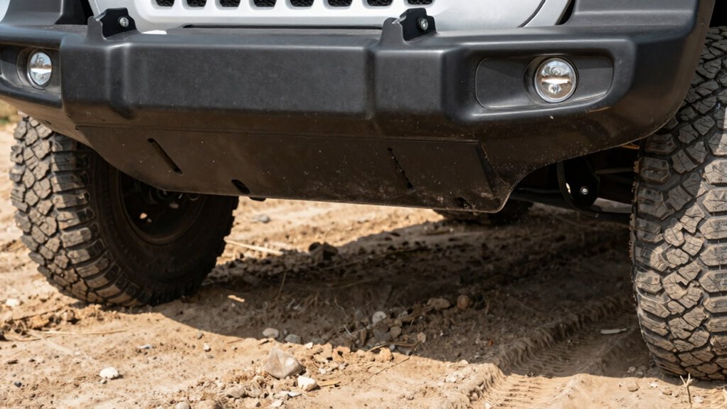 proper skid plate installation