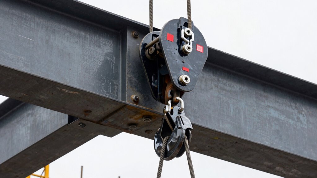 pulley system load redirection