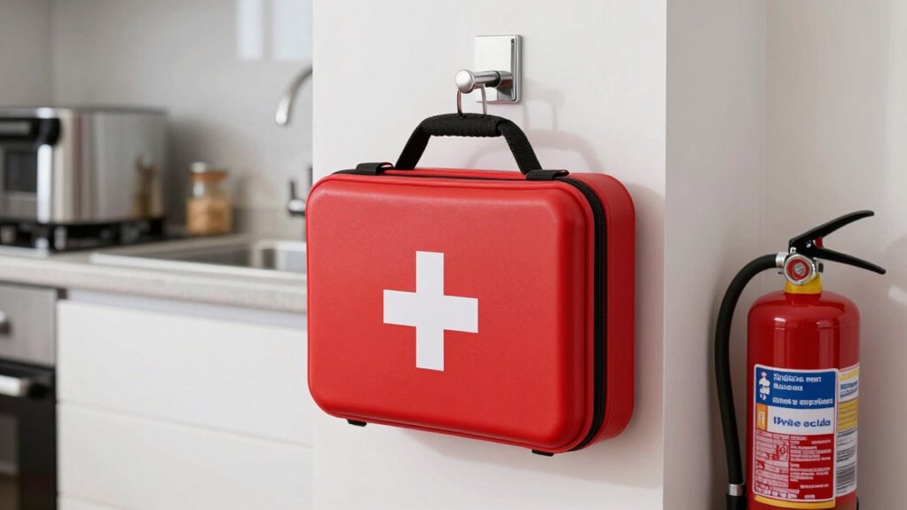 quick organized first aid access