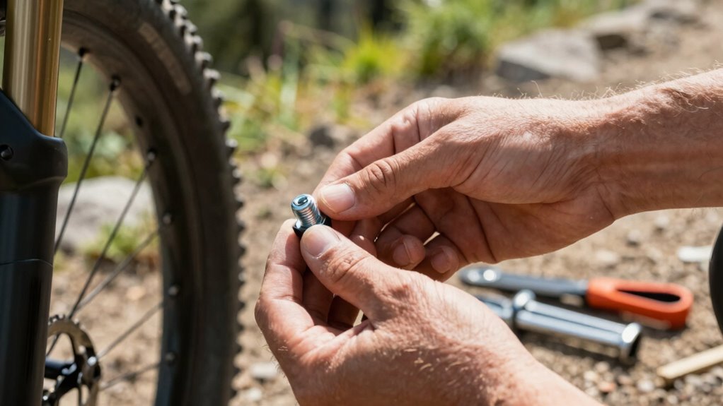 replace damaged bolts properly