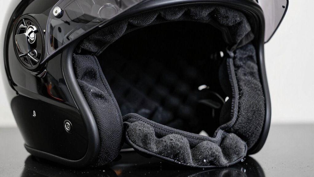 replace damaged worn helmet