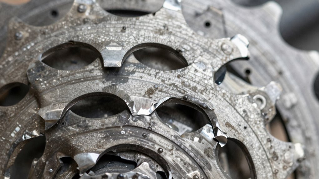 replace worn sprockets promptly