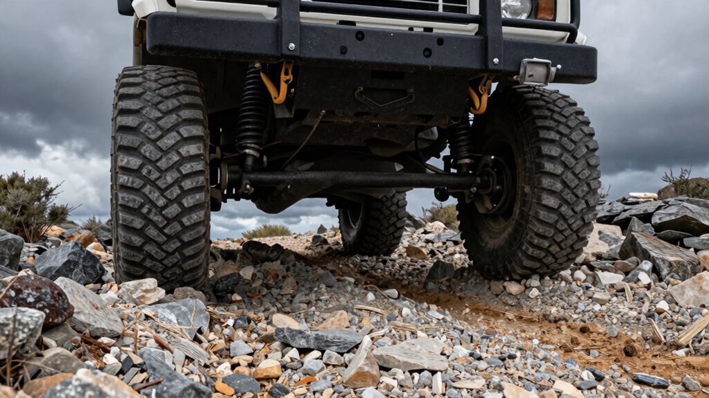 risks of excessive ground clearance