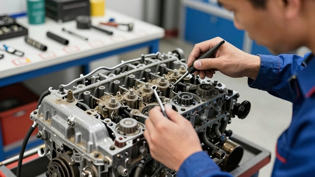 routine engine inspection and maintenance