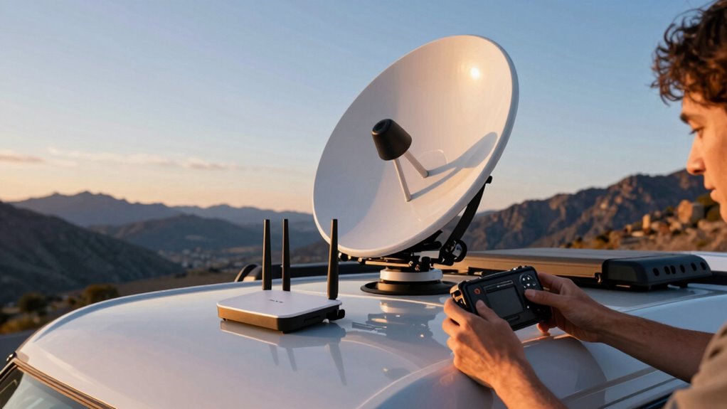 rv travel satellite essentials