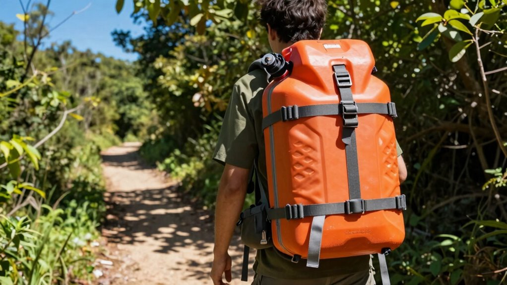 safe gas can storage