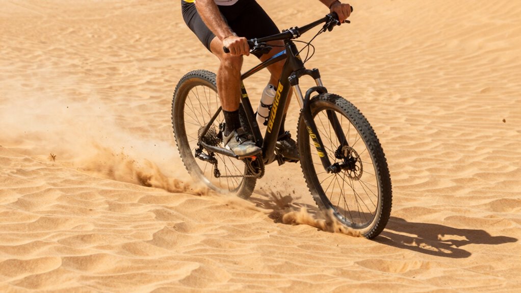 sand causes uneven load sinking