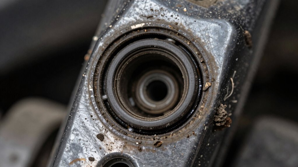 seal deterioration from dirt