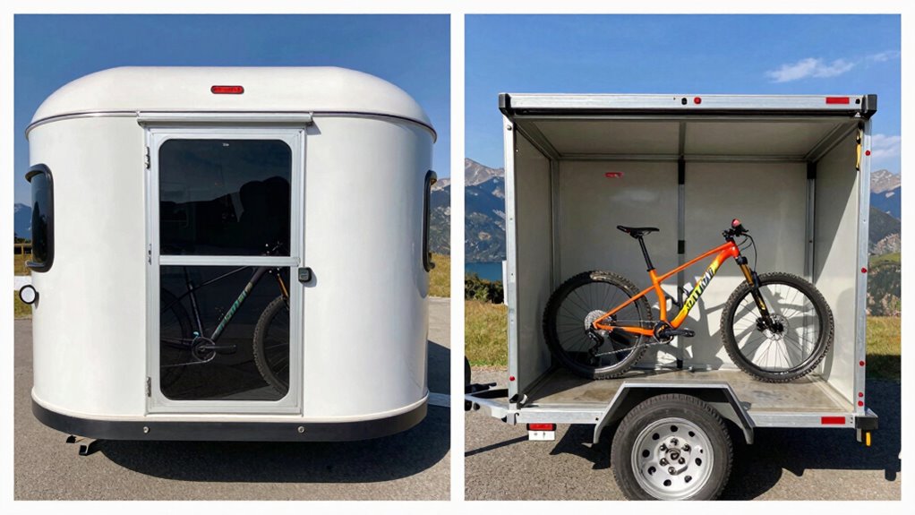 secure and load bike properly