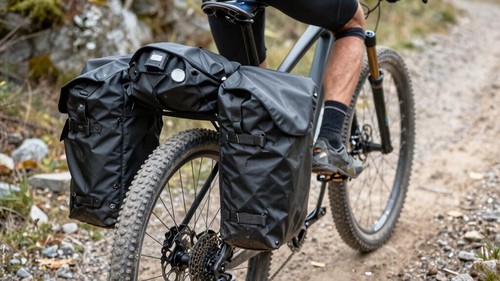 secure balanced pannier setup