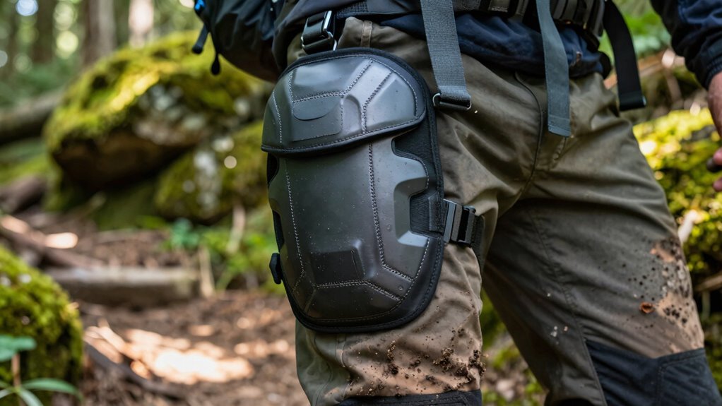 secure breathable padded hip guards